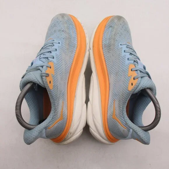 Hoka One One Clifton 9 Women's 6.5 B Blue Running Shoes Sneakers 1127896 ABIW - Picture 6 of 10